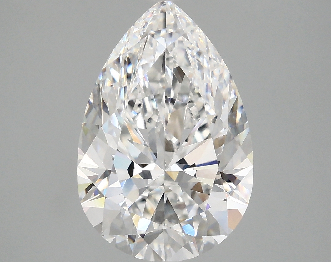 3.58ct Pear lab-grown diamond