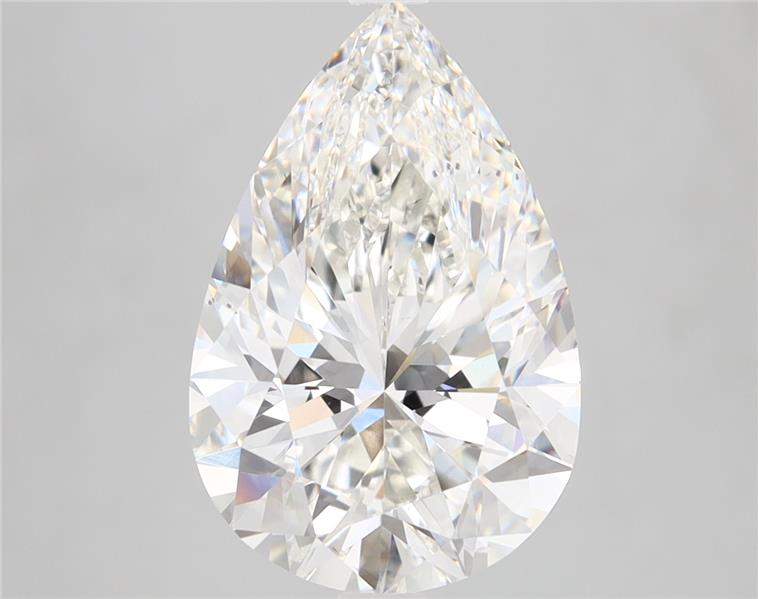 4.01ct Pear Cut Lab-Grown Diamond, G Color, VS2 Clarity, 13.69mm