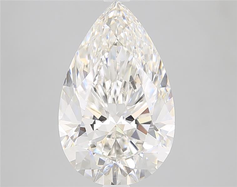 4.15ct Pear Cut Lab-Grown Diamond, G/VS2, 14.27mm ID