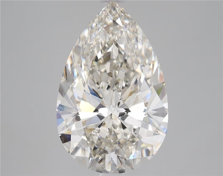 4.23ct Pear Cut Lab-Grown Diamond, H/VS1, 14.16mm ID