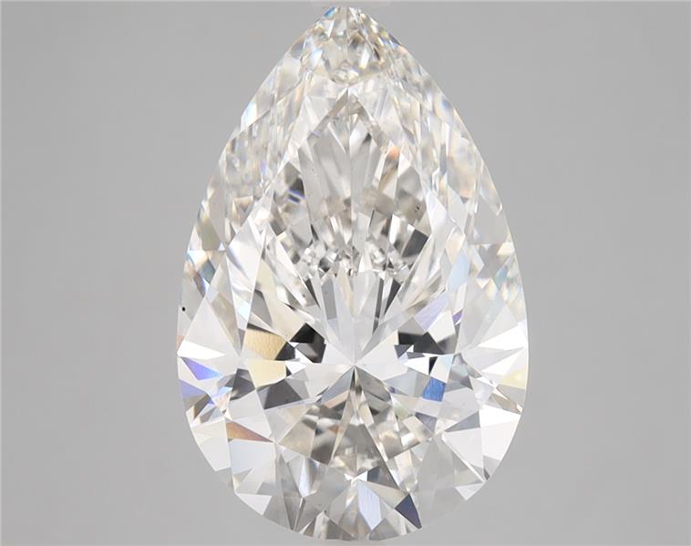 4.3ct Pear Cut Lab-Grown Diamond, G/VS2, 14.21mm ID