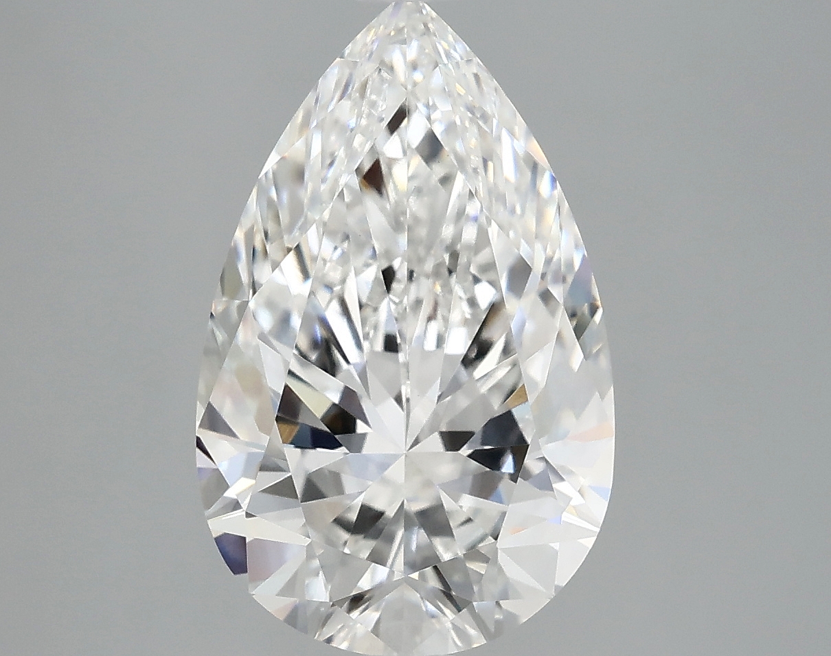 4.35ct Pear Lab Diamond, E/VVS2, 14.43mm