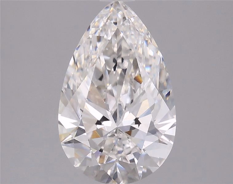 4.83ct Pear Cut Lab Diamond, F/VVS2, IGI Certified