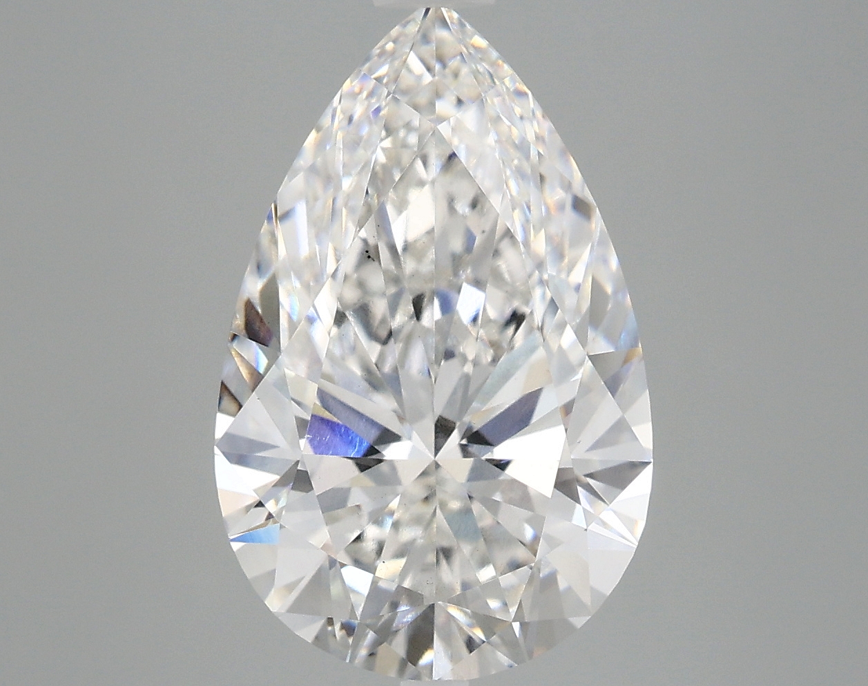 4.84ct Pear Cut Lab-Grown Diamond, E Color, VS1 Clarity
