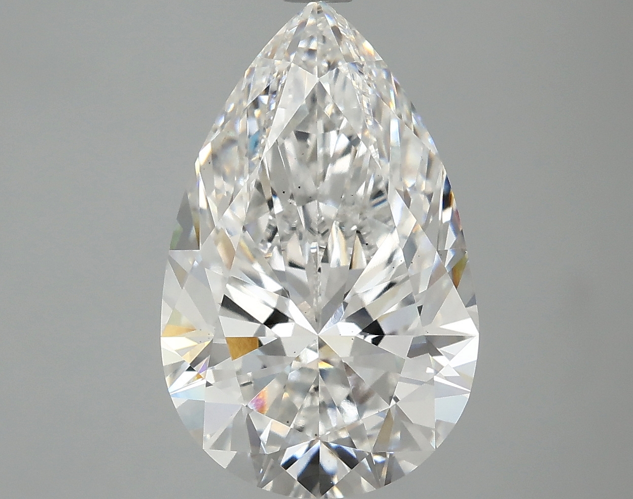 4.84ct Pear lab-grown diamond