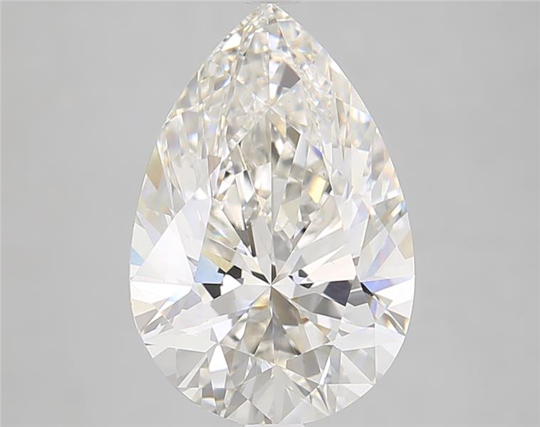 Lab-grown 5.01ct Pear cut diamond, G/VS1, 14.27mm x 9.55mm x 6.16mm