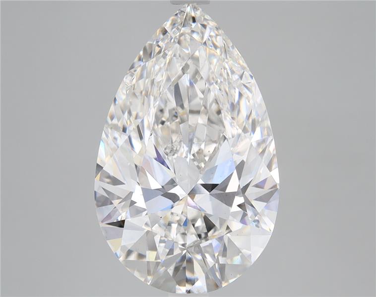 5.2ct Pear Cut Lab-Grown Diamond, E/VS2, 15.52mm