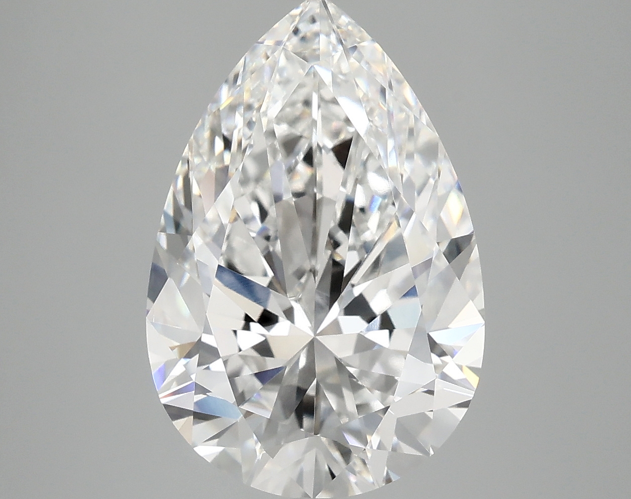 5.51ct Pear Cut Lab-Grown Diamond, E Color, VVS2 Clarity