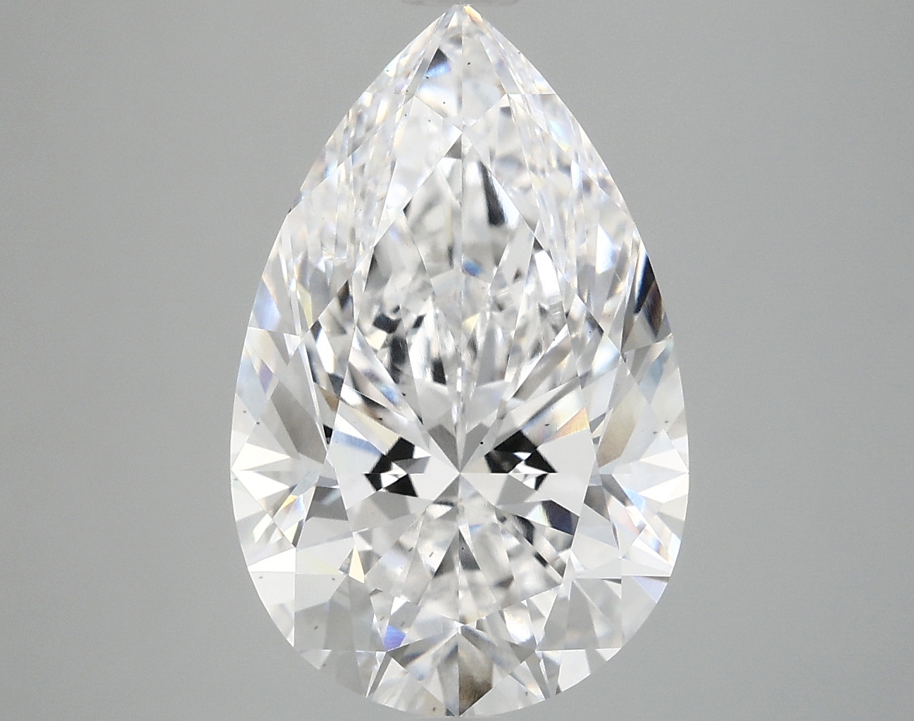 5.71ct Pear Lab Diamond, D/VS2, 15.26mm ID