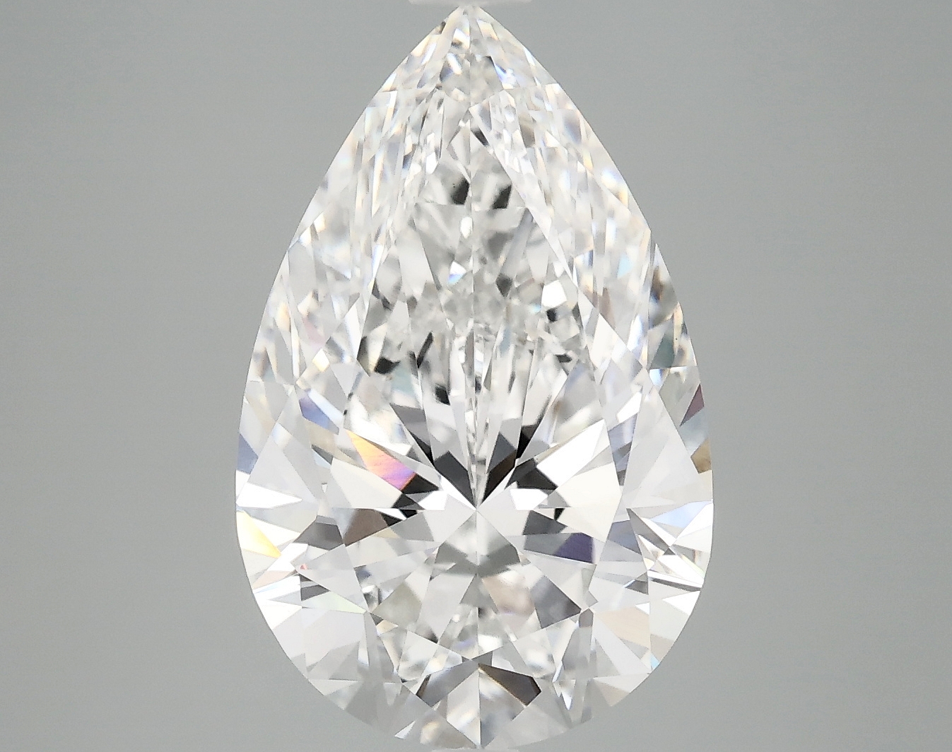 5.92ct Pear Cut Lab-Grown Diamond, F/VVS2, 15.81mm