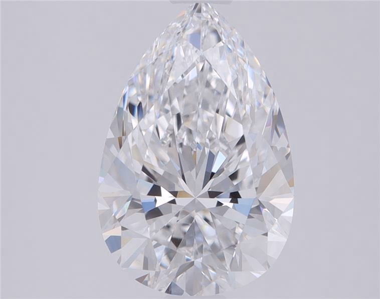 6ct Pear Cut Lab-Grown Diamond, E Color, VVS1 Clarity, 15.01mm ID