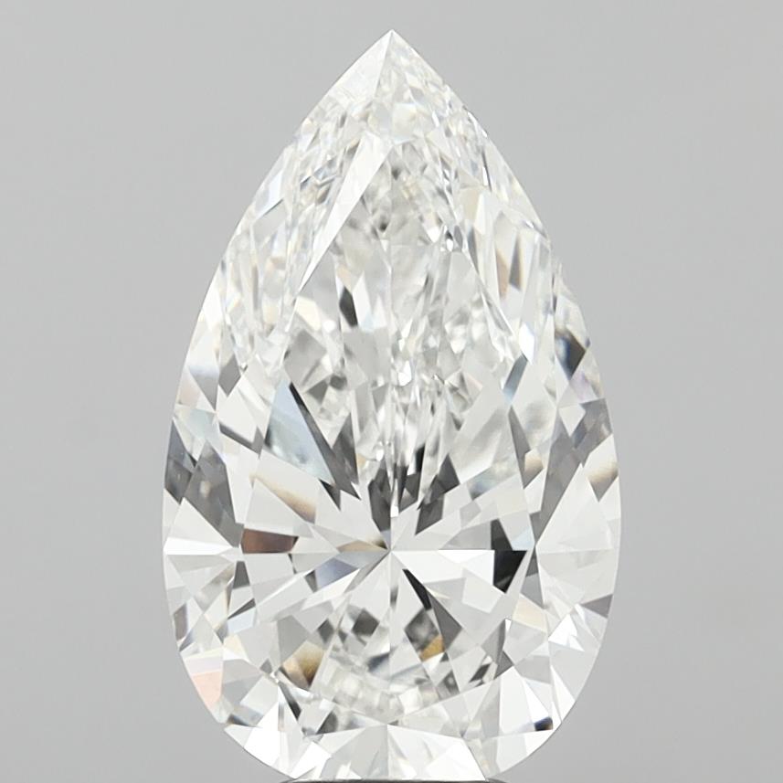 7.03ct Pear lab-grown diamond