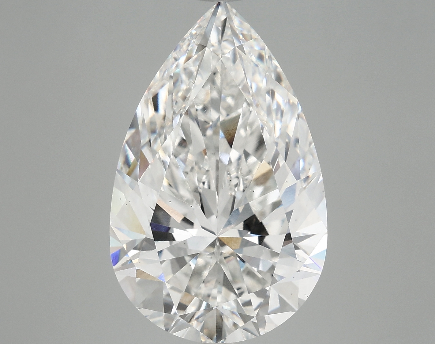7.2ct Pear Cut Lab-Grown Diamond, F/VS2, 16.89mm ID