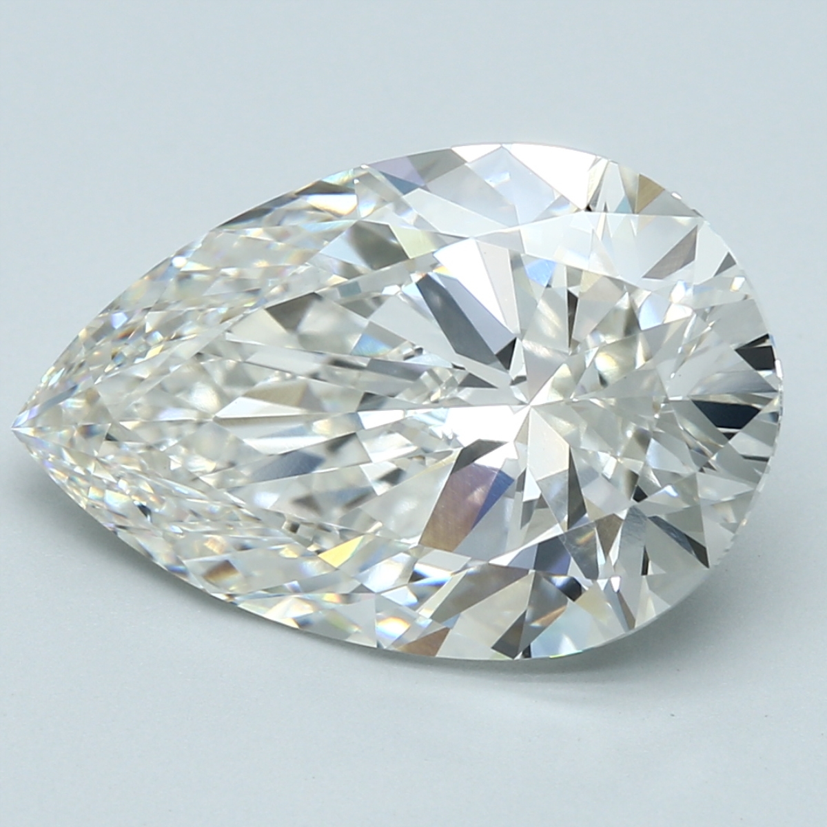 8.73ct Pear Cut Lab-Grown Diamond, G/VVS2, 17.83mm