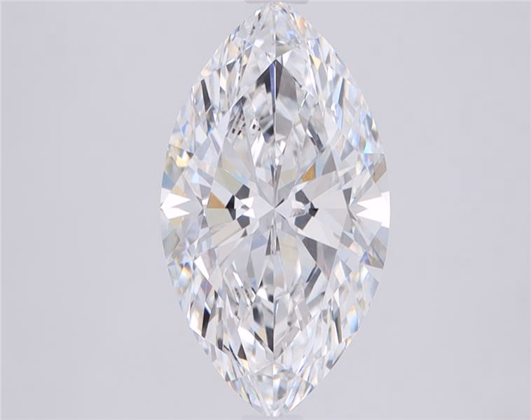 2.89ct Marquise Lab Diamond, F/VVS1, 15.51mm ID