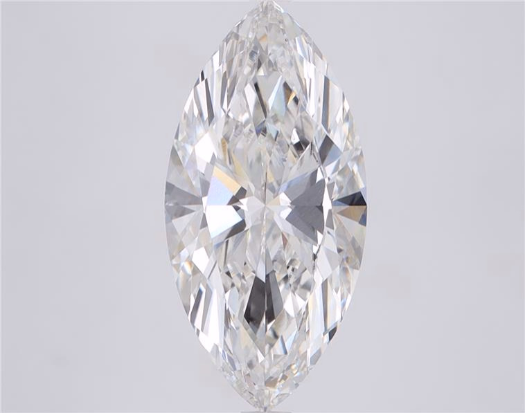 2.98ct lab-grown marquise diamond, F color, VVS1 clarity, 15.82mm ID