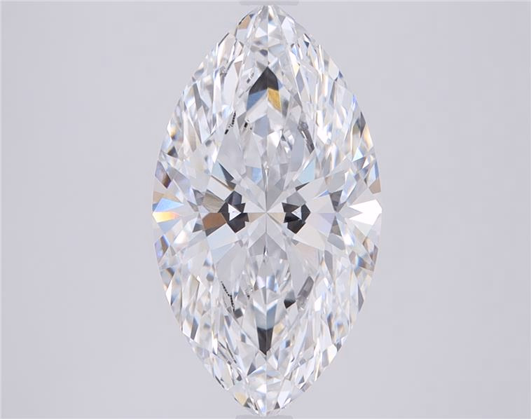 3.72ct Marquise lab-grown diamond