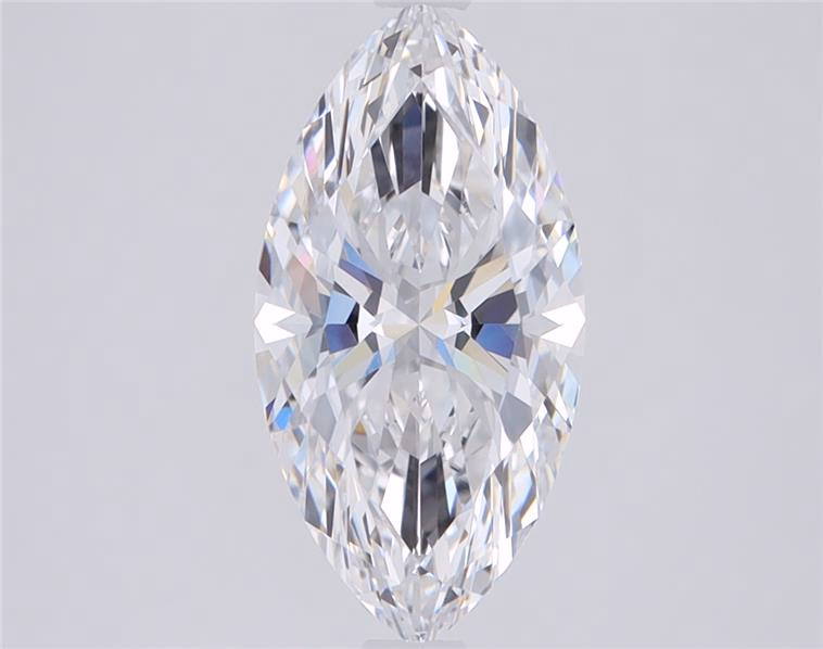 3.82ct lab-grown marquise diamond, E/VVS1, 15.42mm ID