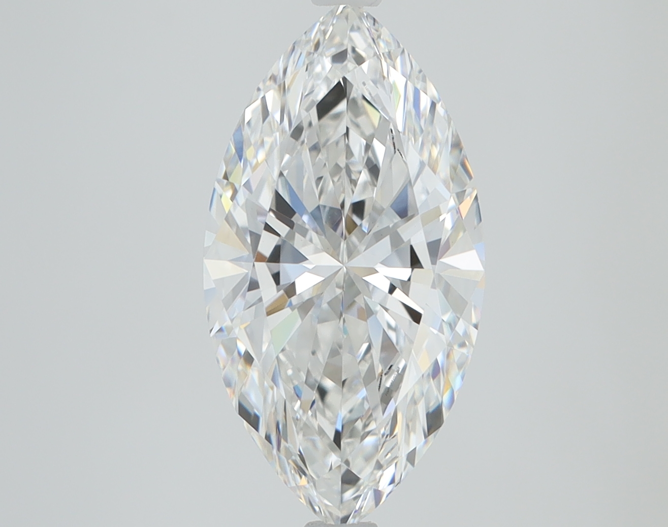 4.02ct lab-grown marquise diamond, E color, VVS1 clarity, 16.82mm ID