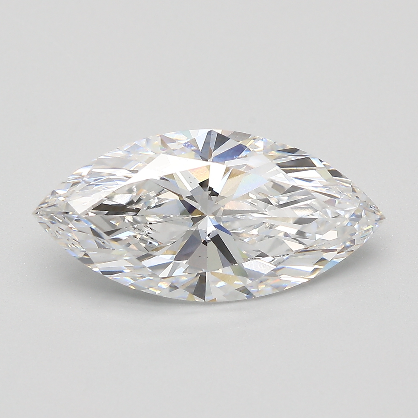 4.09ct Marquise Lab-Grown Diamond, D/VS2, 17.00mm x 8.26mm x 5.10mm