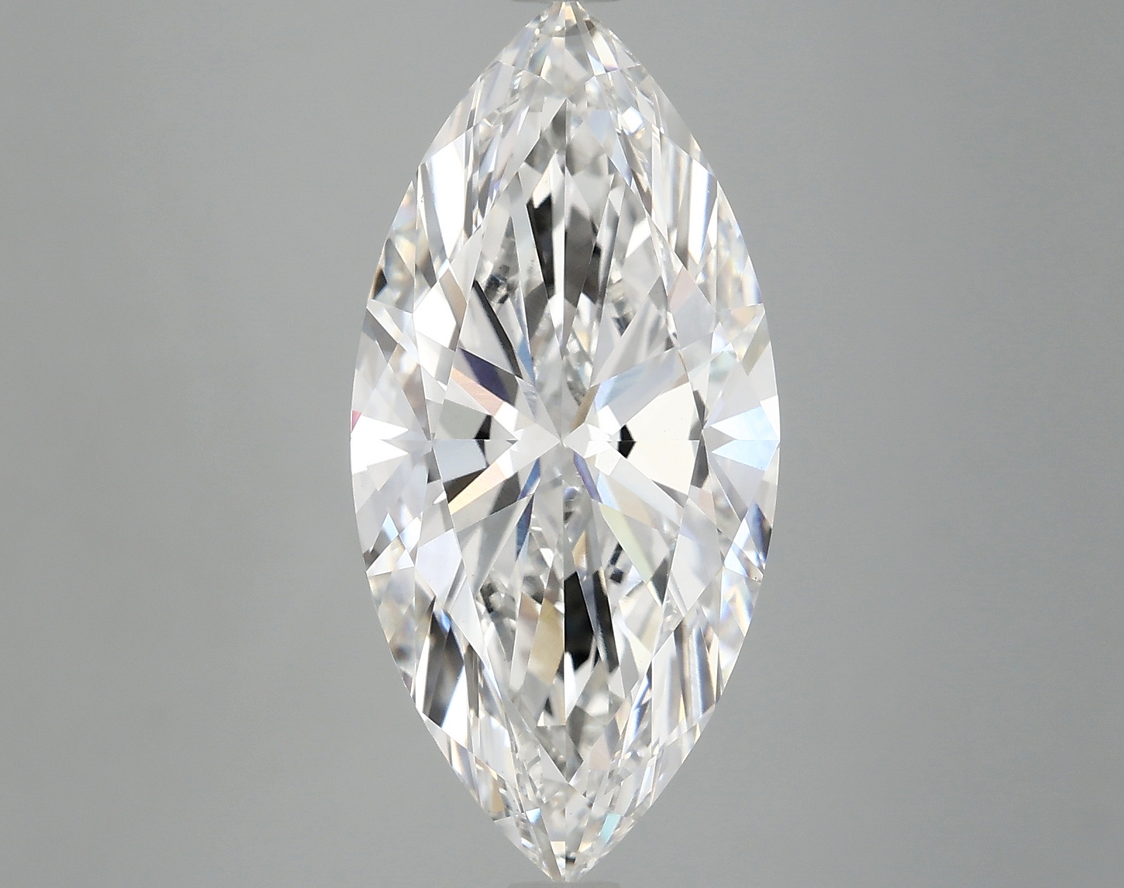5.56ct lab-grown marquise diamond, F color, VVS2 clarity, 18.96mm ID