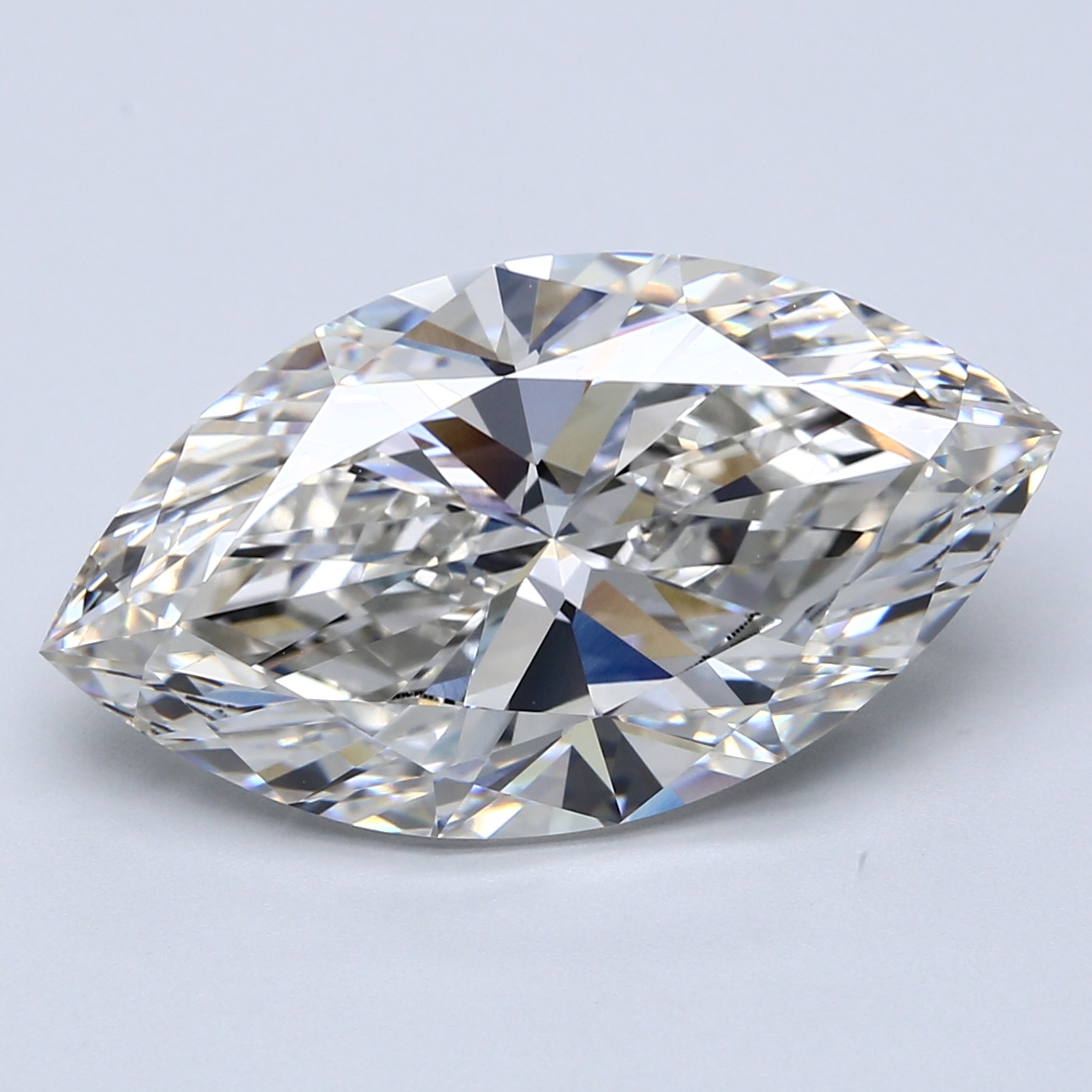 10.01ct Marquise Lab-Grown Diamond, H/VVS2, 21.36mm x 11.69mm x 6.99mm