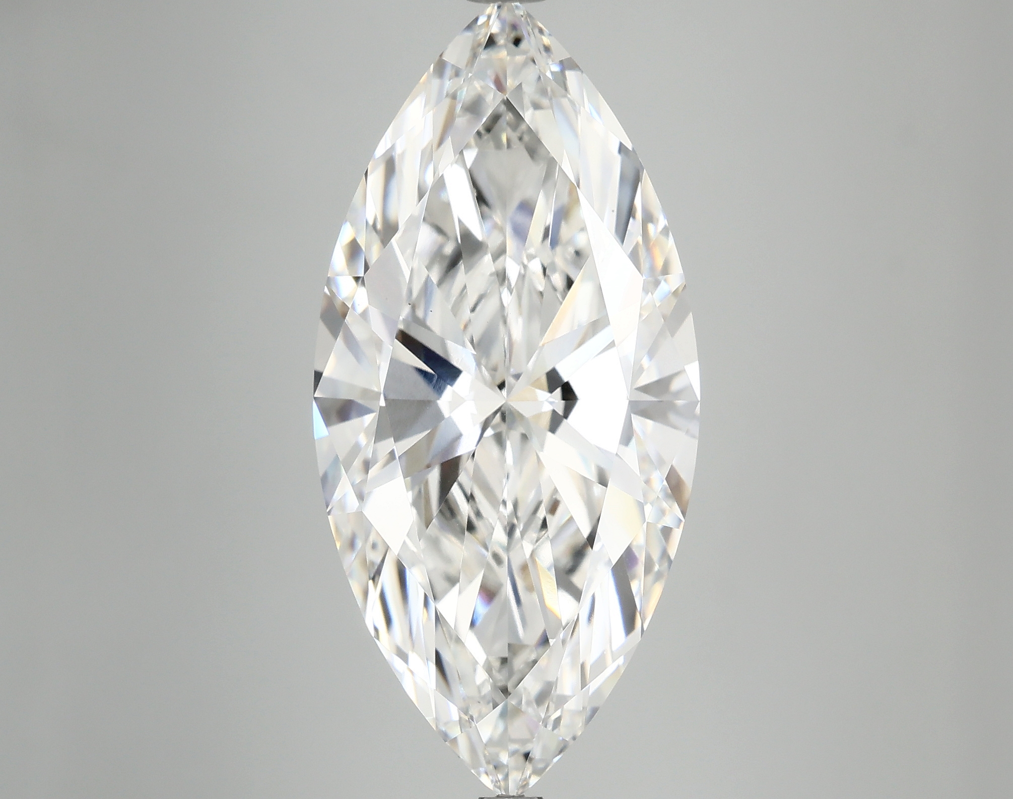 10.02ct marquise cut lab-grown diamond, F color, VS1 clarity, 23.84 x 11.37 x 6.66mm