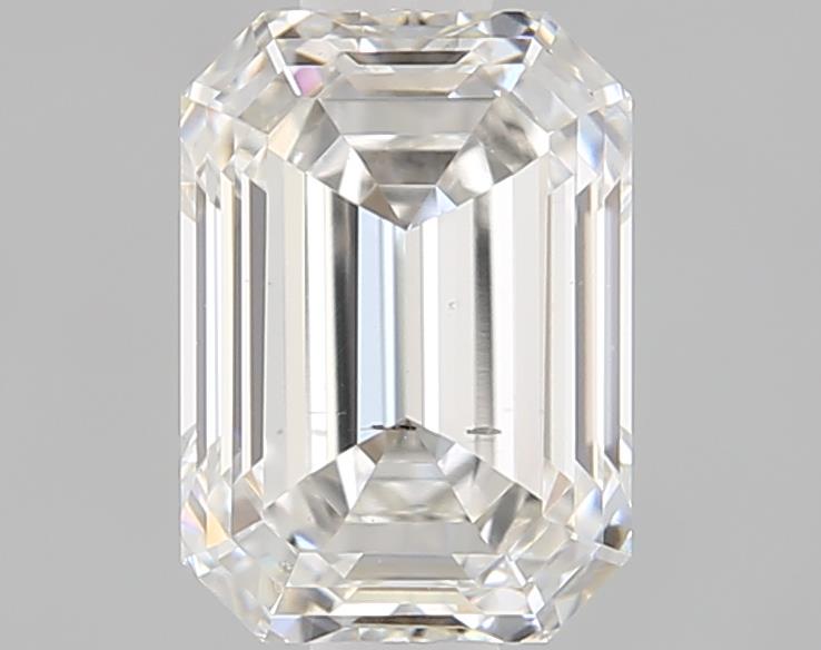 1.01ct Emerald Cut Lab-Grown Diamond, G Color, SI1 Clarity