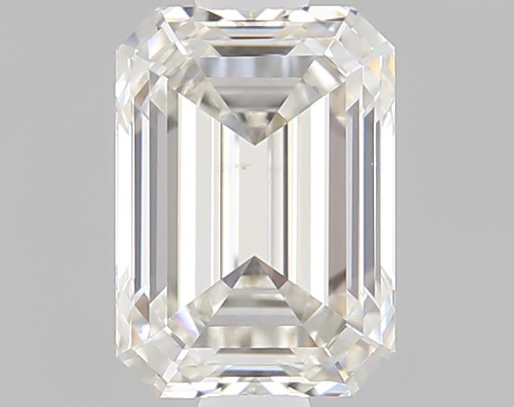 1.01ct lab-grown emerald diamond, H color, VS1 clarity, IGI certified