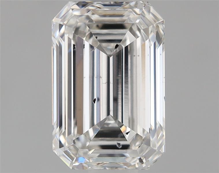 1.02ct Emerald Cut Lab-Grown Diamond, G Color, SI1 Clarity