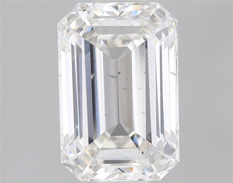 1.03ct Emerald Cut Lab-Grown Diamond, G Color, SI1 Clarity, 7.06mm x 4.71mm x 3.01mm