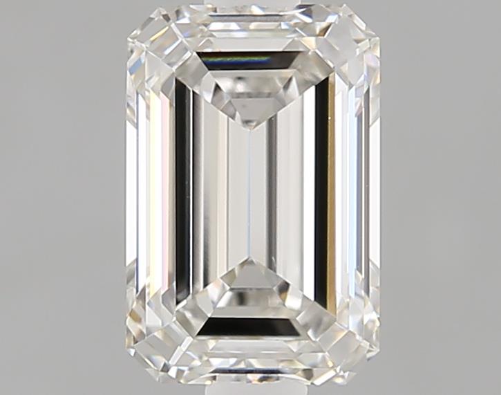 1.05ct Emerald Cut Lab-Grown Diamond, G Color, VVS2 Clarity