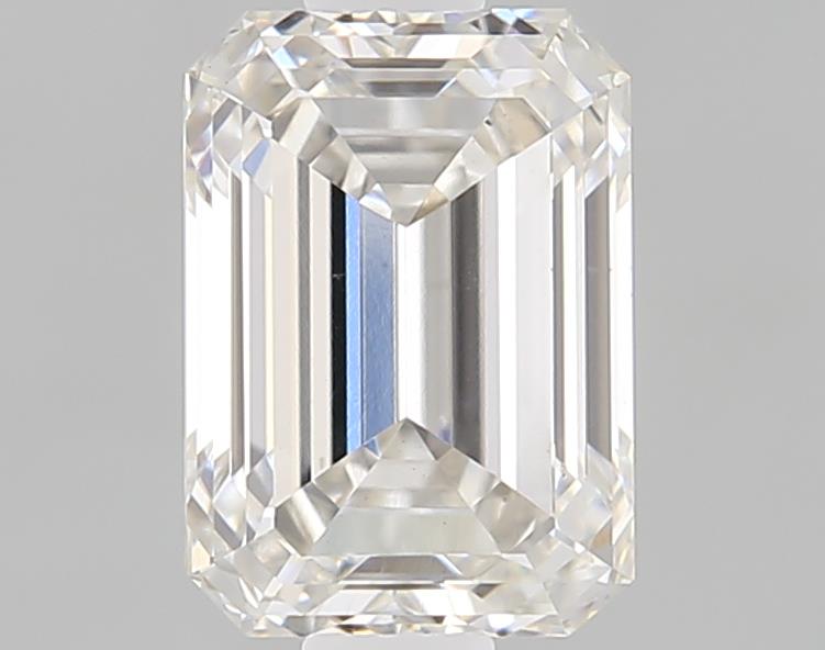 1.08ct Emerald Cut Lab-Grown Diamond, H/VS1, 6.75mm x 4.82mm