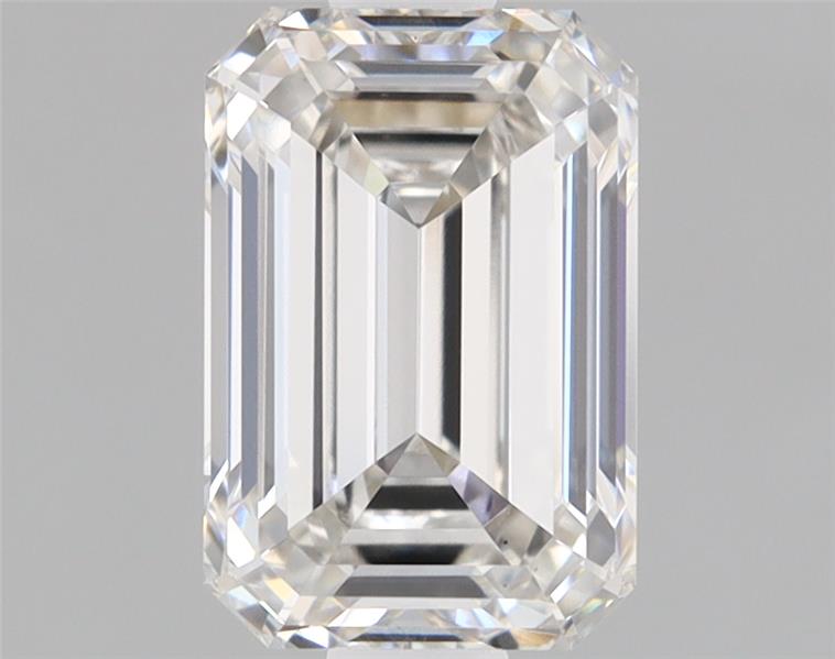 1.09ct Emerald Cut Lab-Grown Diamond, H/VVS2, 7.02mm