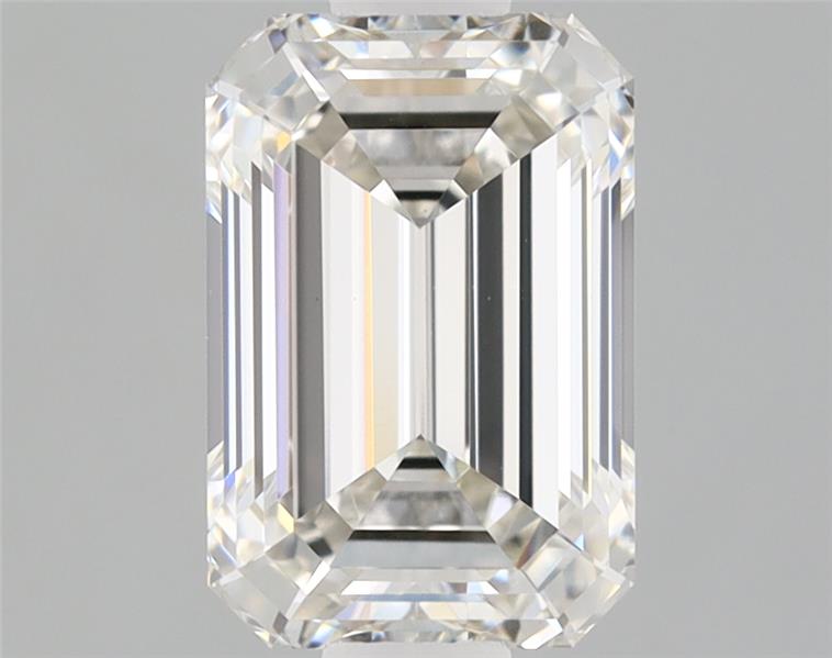 1.1ct Emerald Cut Lab-Grown Diamond, H/VS1, 7.09mm