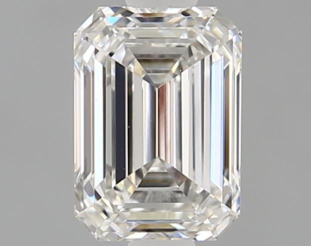 1.11ct Emerald Cut Lab-Grown Diamond, G Color, VVS2 Clarity