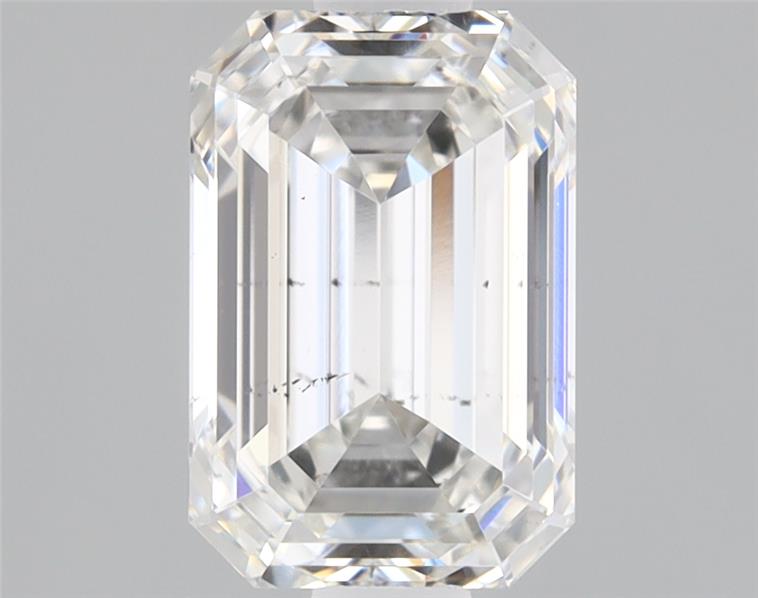 1.21ct Emerald Cut Lab-Grown Diamond, F Color, SI1 Clarity, 7.33mm x 4.89mm x 3.28mm