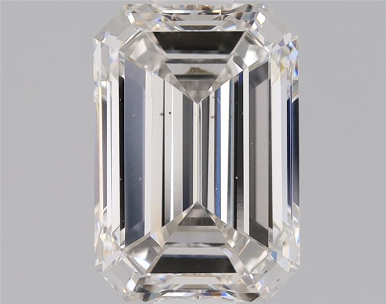 1.22ct Emerald Cut Lab-Grown Diamond, H color, VS1 clarity, 7.38x5.06x3.31mm