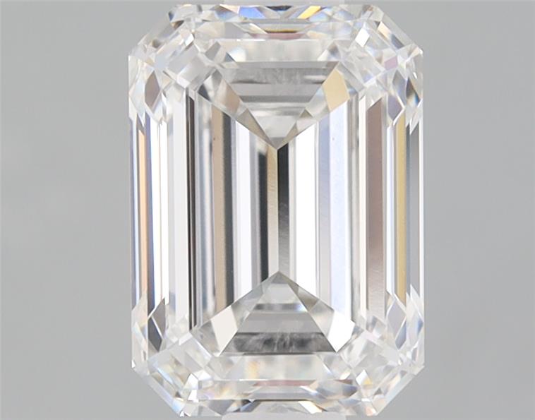 1.23ct Emerald Cut Lab-Grown Diamond, G Color, VS1 Clarity