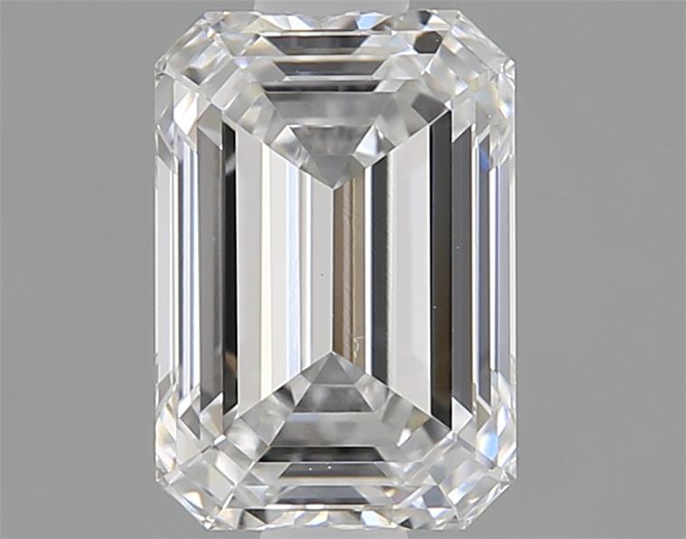 1.29ct Emerald Cut Lab-Grown Diamond, 7.23mm ID