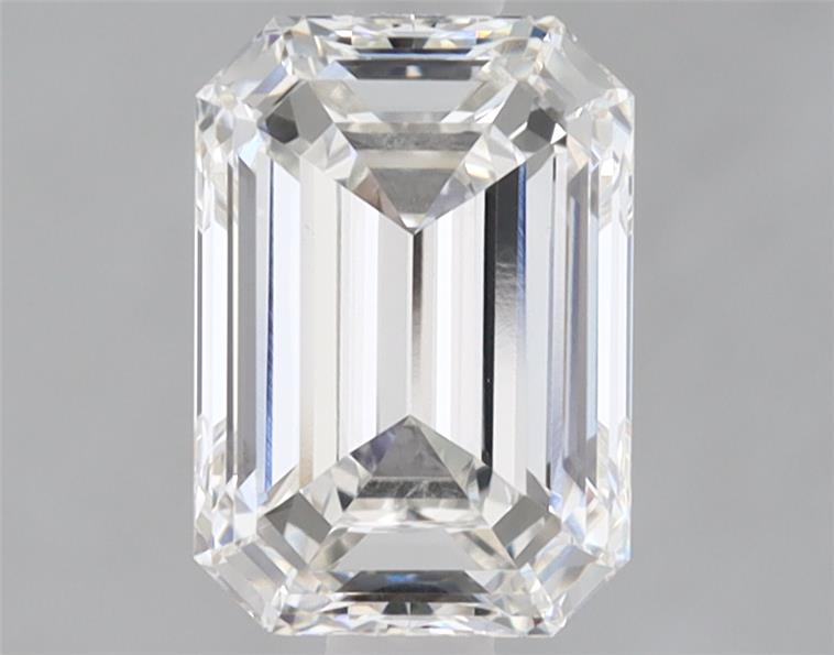 1.33ct Emerald Cut Lab-Grown Diamond, F/VVS2, 7.53mm x 5.36mm x 3.35mm