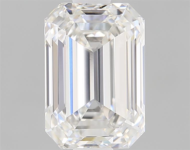 1.35ct Emerald Cut Lab-Grown Diamond, F/VS1, 7.44mm