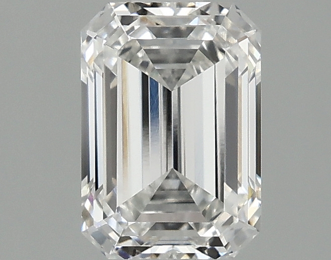 1.41ct Emerald Cut Lab-Grown Diamond, F/VVS1, 7.52mm ID