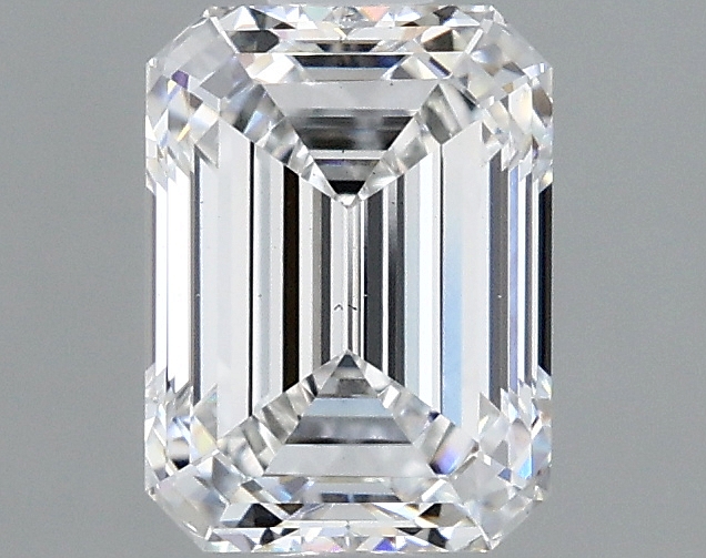 1.44ct Emerald Cut Lab-Grown Diamond, D/VS2, 7.36mm ID