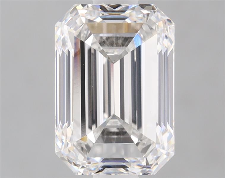 1.47ct Emerald Cut Lab-Grown Diamond, F/VS1, 7.52mm