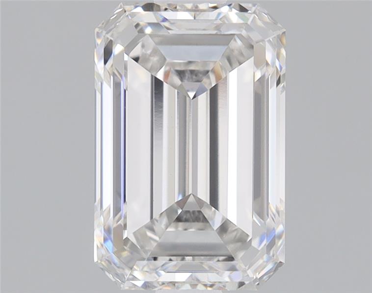 1.49ct Emerald Cut Lab-Grown Diamond, F/VS1, 7.85x5.18x3.54mm