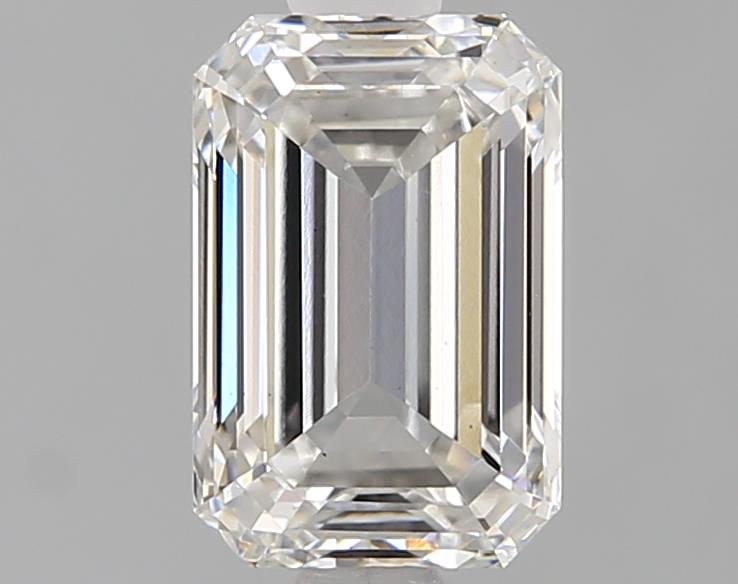1.5ct Emerald Cut Lab-Grown Diamond, F/VS1, 7.71mm