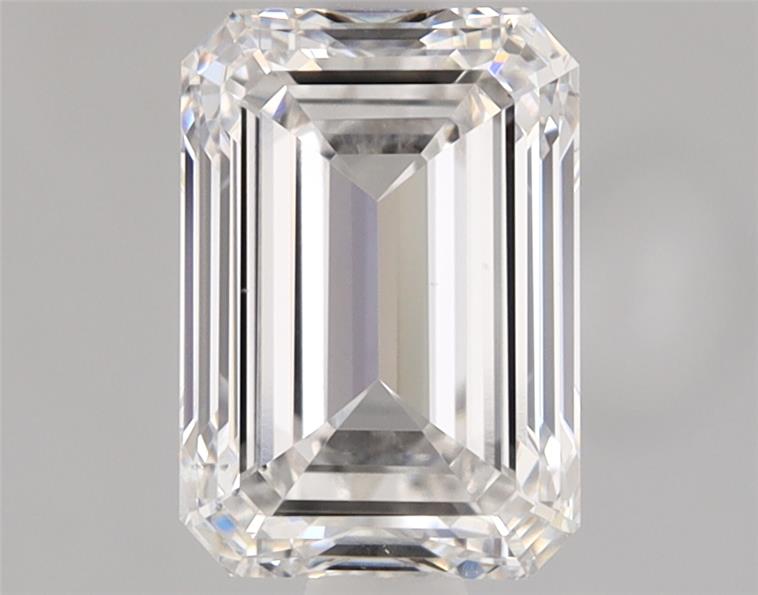 1.5ct Emerald Cut Lab-Grown Diamond, F/VS1, 7.43mm x 5.21mm x 3.56mm