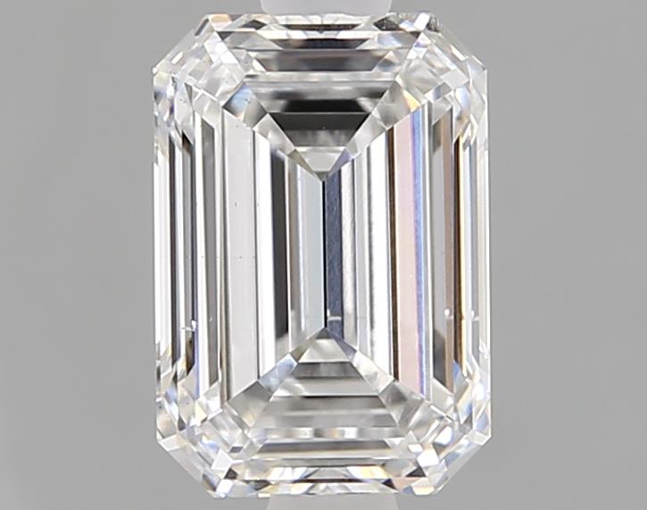 1.5ct lab-grown emerald diamond, F color, VS2 clarity, 7.77mm ID