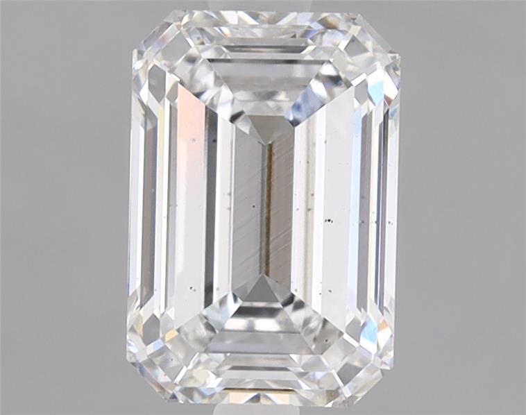 1.51ct Emerald Cut Lab-Grown Diamond, E Color, VS2 Clarity